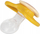 Biberon ortodontik NUK Space Lion, silikon, 18-36 mujsh