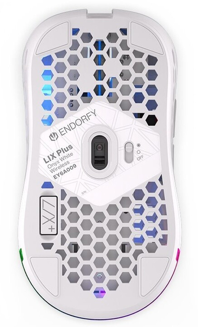Maus Endorfy LIX Plus Wireless, i bardhë