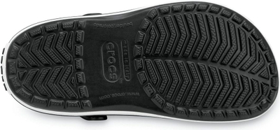 Papuçe për femra Crocs Crocband, 39-40, të zeza / bardha