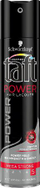 Llak për flokë Schwarzkopf Taft Power Caffeine Hairspray, 250 ml