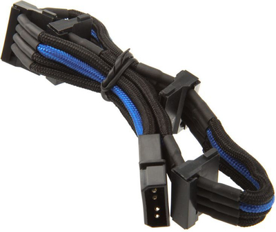 Kabëll zgjatues energjie Silverstone PP07-BTSBA, 0.3 m, i zi