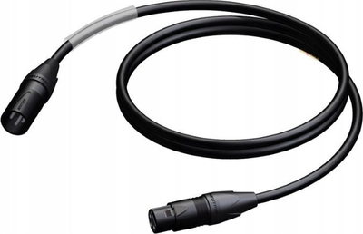 Аудио кабел Procab PRA901, XLR, 3m, црна