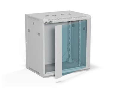Kabinet rrjeti Alantec 19" Wall Cabinet 12U, 600 x 450 mm, gri
