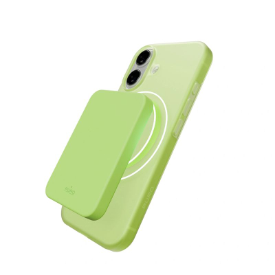 Mbulesë telefoni Puro Protective Case, për iPhone 17, e tejdukshme, jeshile