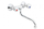 Rubinet kuzhine Hydroland Standard (B104), krom
