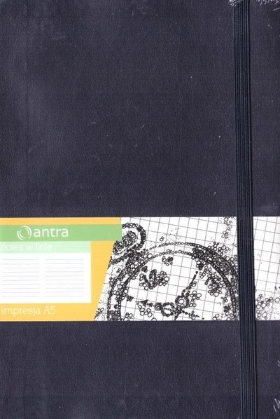 Fletore Antra Impression, A5, 192 faqe, blu navy