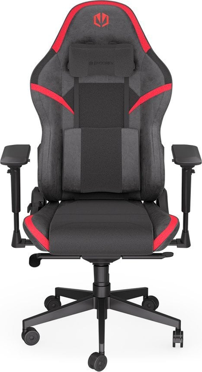 Karrige Gaming Endorfy Scrim RD (EY8A002), 128x74x69 cm, kapacitet 120 kg, e kuqe/e zezë