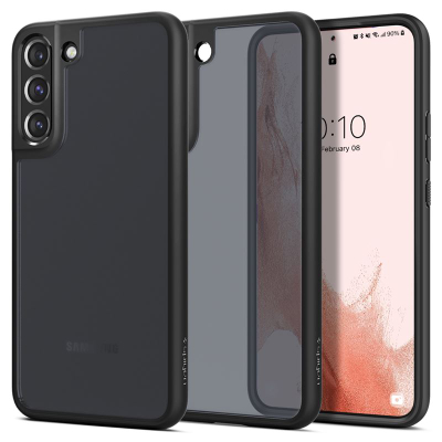 Mbrojtëse telefoni për Samsung Galaxy S22 Spigen Ultra Hybrid, e zezë