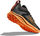 Патики за трејл HOKA Zinal 2, машки, EVA, ѓон Vibram Megagrip, црно-портокалови