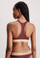 Sytjena për femra Calvin Klein Bralette, të kuqe të errëta