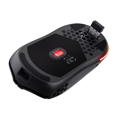 Глувче Trust GXT 929 Helox, безжично, 4800 DPI, црно
