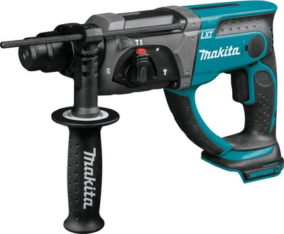 Çekiç elektrik me goditje Makita DHR202Z, 18V, SDS Plus, blu