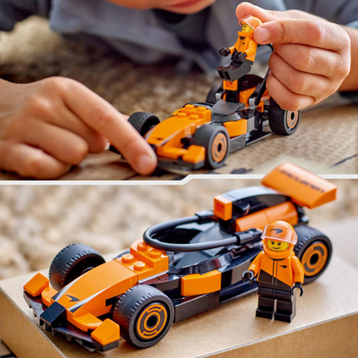 Set LEGO City McLaren F1, makinë gare me pilot, model për kalamaj 6+