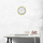 Orë muri Prim MPM Quality Magit E01.2478.10.A, e verdhë
