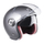 Helmetë moto Nox Premium Jet Heritage, polikarbonat, vizor kundër gërvishtjeve, e zezë