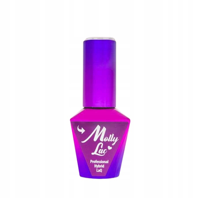 Llakk thonjsh hibrid MollyLac Glamour Woman Girlish Roses, rozë qumësht, 10 ml