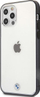 Mbrojtëse telefoni BMW Signature Collection BMHCP12MPCUMRBK, për iPhone 12 12 Pro 6.1", transparente