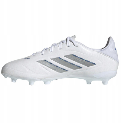 Këpucë futbolli Adidas Copa Pure 3 League Juniors, për fushë të fortë, për kalamaj, të bardha