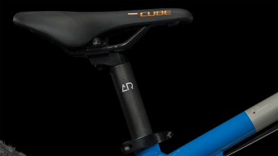 Biçikletë mali për kalamaj Cube Reaction 200 Pro 2023, 20", Shimano 9 marshe, gri teamline