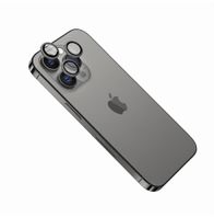 Mbrojtës kamere FIXED për Apple iPhone 14 Pro 14 Pro Max, xham 9H, Space Gray