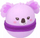Penar silikoni Starpak Silicone Pencil Case Mesh Koala, roll up, vjollcë
