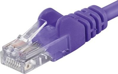 Kabllo rrjeti PremiumCord Patch, UTP Cat5e, 0.25m, vjollcë