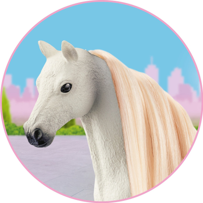 Aksesor lodër Schleich Horse World 42650 Hair Beauty, flokë bionde, për kuaj lodër