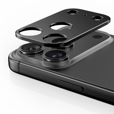 Mbrojtës kamerë Tech-Protect Camalloy Fit+ iPhone 17 Pro Max, aliazh alumini, Portokalli Kozmik