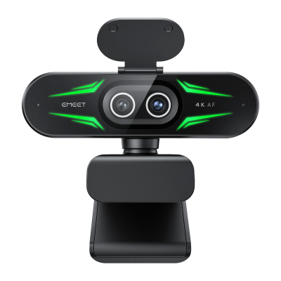 Webcam EMEET C60E 4K, dy kamera, zmadhim 11x, i zi