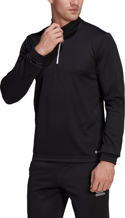 Bluzë trajnimi Adidas Entrada 22 M H57544, AEROREADY, poliester i ricikluar, e zezë