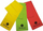 Shirit elastik Sveltus Latex Tape Strong, 1.20 m, i kuq