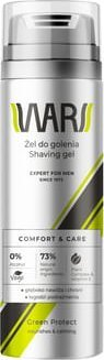 Гел за бричење WARS Green Protect, растителен комплекс и витамин Е, 200ml