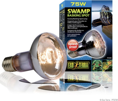 Llambë ngrohëse Exo Terra Swamp Basking Spot, 75W, për akuariume dhe terrariume