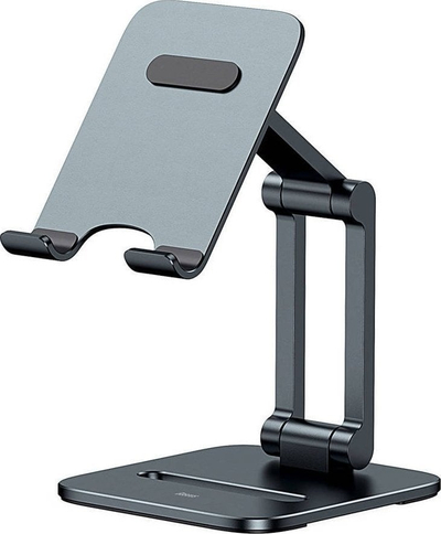 Mbajtëse telefoni Baseus Biaxial, metal, paloset, gri