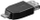 Përshtatës PremiumCord microUSB në USB, M/F, i zi