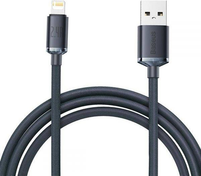 Kabllo USB Baseus CAJY000101, USB A në Lightning, 2 m, e zezë