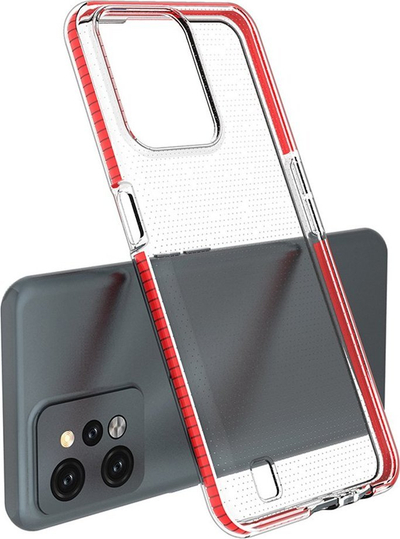 Mbulesë telefoni Hurtel Spring Case Realme C31, silikon, rozë e çelët