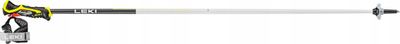 Shkopinj skijimi Leki Airfoil 3D, 130 cm, alumini HTS 6.5, të bardhë neoni