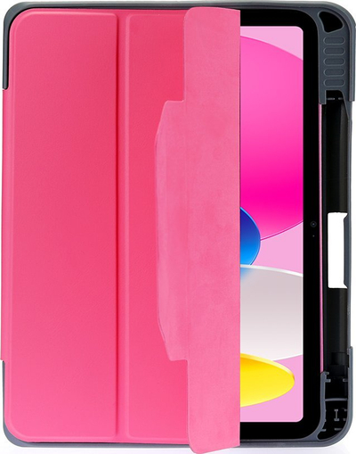 Futrollë mbrojtëse DEQSTER Rugged Max për iPad 10.9 gjenerata 10, me mbajtëse stylus, transparente