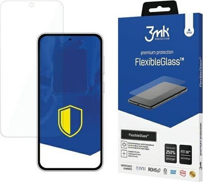 Mbrojtës ekrani 3MK FlexibleGlass për Samsung Galaxy S23 FE, xham hibrid, oleofobik, transparent