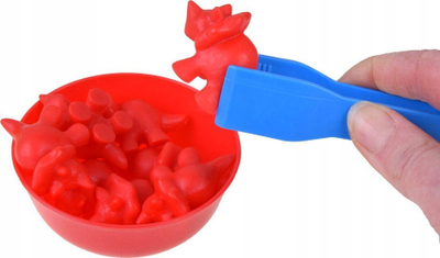 Set lodrash edukative ZA4358 Dinosaur Figures, numra dhe ngjyra, shumëngjyrësh