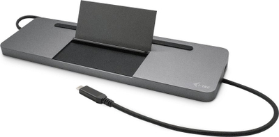 Docking station I-tec Metal USB-C Ergonomic, 4K 3x display, Power Delivery 85W, me karikues universal 100W