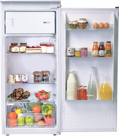 Frigorifer i integruar Candy CIO 225 NE, 163L, 122cm, i bardhë