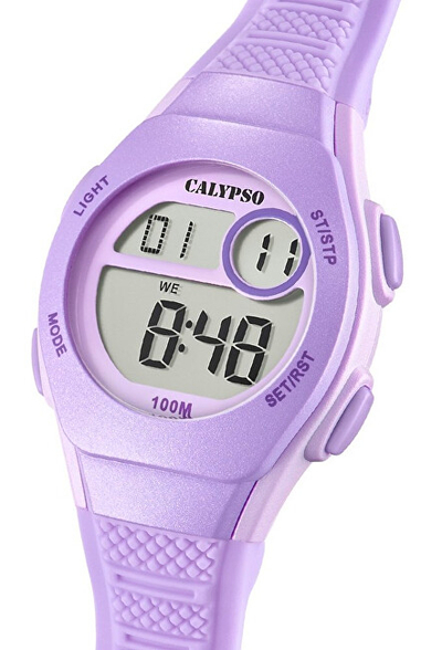 Orë digjitale për fëmijë Calypso Junior K5831/4, vjollcë