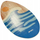 Dërrasë skim Enero Surfgear 1076850, 93 cm, dru, blu