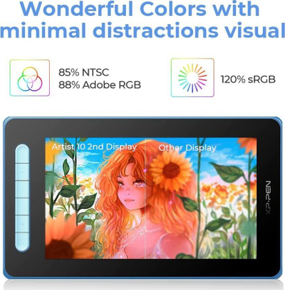 Tablet grafik XP Pen Artist 10 2nd, 10.1", FHD, blu
