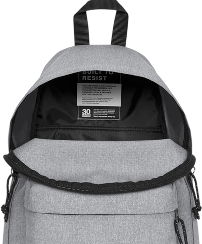 Çantë shpine Eastpak Day Pak'r S, me xhep për laptop, material poliamid poliester, gri