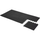 Сет подна подлога Pure2Improve Puzzle Mat, 8 делови, пластика, црна
