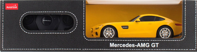 Makine me pult Mercedes AMG GT, 19 cm, shkalle 1:24, e verdhe