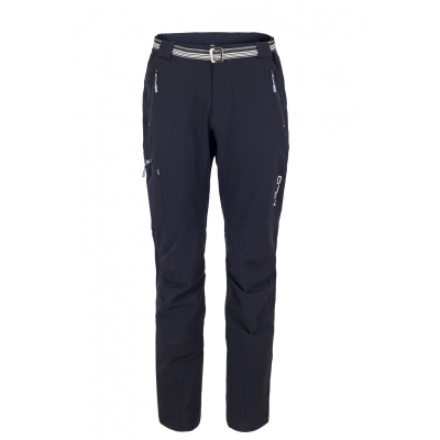 Pantallona outdoor MILO Vino M, material elastik Extendo, rrip i përfshirë, të kuqe